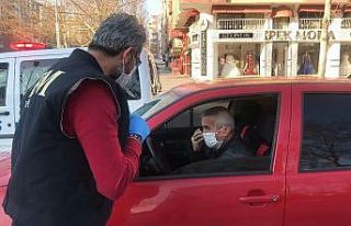 Konya’da polisin sokağa çıkma yasağı denetimleri...