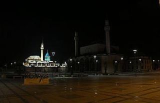 Konya’da sokaklar yeniden sessizliğe büründü