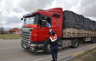 Korkuteli’nin giriş ve çıkışları kontrol altında