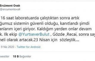 Korona virüs aşısı için çalışan Prof. Dr....