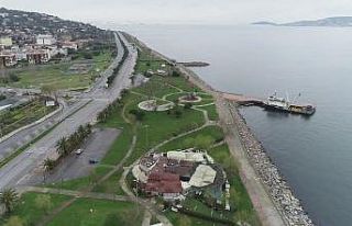 Korona virüs nedeniyle boş kalan Anadolu Yakası...