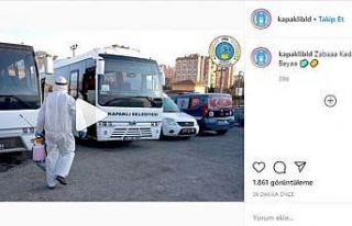 Korona virüse karşı cadde ve sokakları ‘Zabaha...