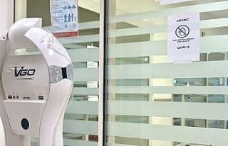 Koronalı hastalar bu robotla kontrol ediliyor