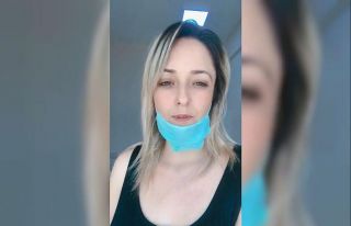 Koronaya yakalanan genç kadının hastanede ’karantina...