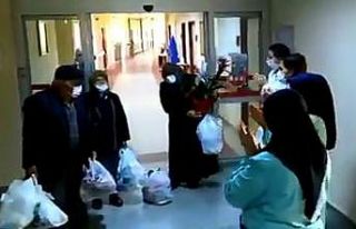 Koronayı yenen 3 hasta alkışlarla taburcu oldu