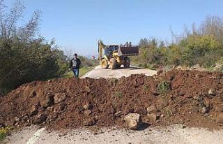 Köy yolları kapatıldı