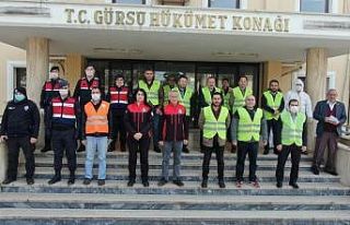 Krona virüsle mücadele ekiplerine Başkan Işık’tan...
