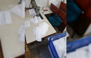 Küçükçekmece ve Eyüpsultan’da kaçak maske...