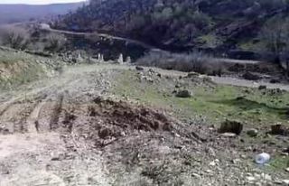 Kulp’taki patlama alanında 1 metrelik çukur oluştu