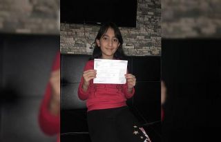 Kumbarasındaki bin TL’yi bağışladı