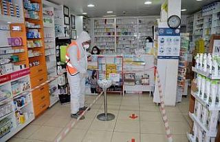 Kuşadası’nda korona virüsle mücadele aralıksız...