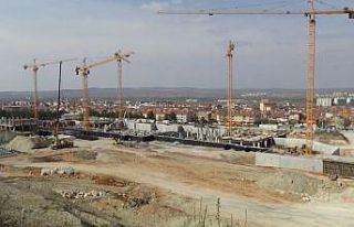 Kütahya Şehir Hastanesi inşaatı hızla devam ediyor