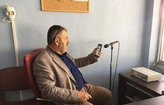 Mahalle sakinlerine anons sisteminden kemençe dinletti