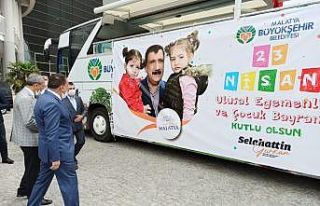 Malatya’ da evler Türk Bayraklarıyla donatılıyor