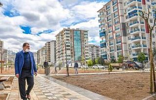 Malatya’da 30 dönümlük park büyük oranda tamamlandı