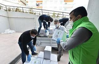 Mamak’tan 10 bin aileye gıda ve hijyen paketi