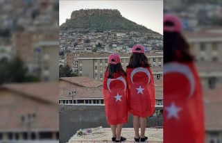Mardin damlarında 23 Nisan coşkusu
