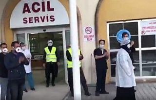 Mardin’de korona virüs tedavisi tamamlanan kadın...