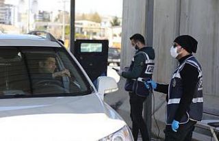Mardin’e giriş çıkışlarda sıkı tedbir