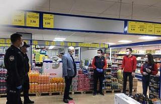 Marketler sürekli denetleniyor