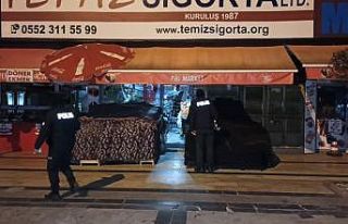 Marketten istediği bedava sigarayı alamayınca camlarını...