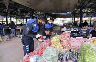 Marmaris’te pazarlar kontrol altında
