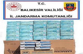 Maske stokçusu yakalandı