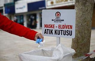 Maske ve eldiven atıkları konusunda vatandaşlar...