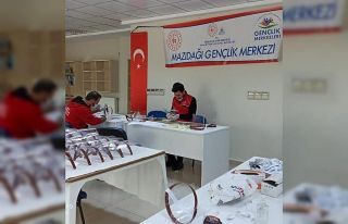 Mazıdağı Gençlik Merkezinde yüz korucuyu siper...