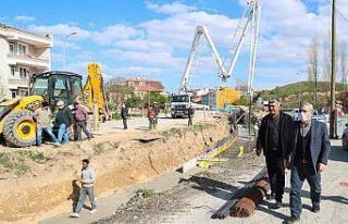 Mehmet Akif Ersoy Mahallesi’nde kanal çalışması