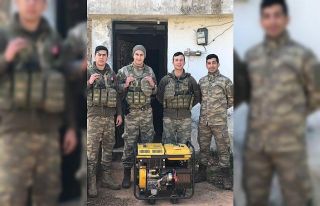 Mehmetçik’ten Başkan Bahçavan’a Jeneratör...