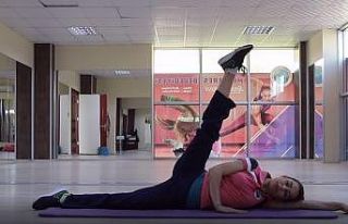 Menderes’te evde spor zamanı