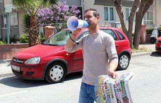 Menteşe’de gazeteler evlere dağıtılıyor