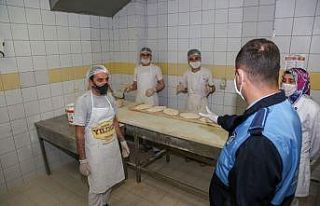 Meram Zabıtasından fırın denetimi