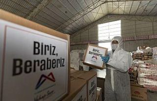 Mersin Büyükşehir Belediyesi, 70 bin gıda paketi...