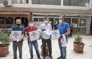 Mersin Büyükşehir Belediyesi, esnafa gıda kolisi...
