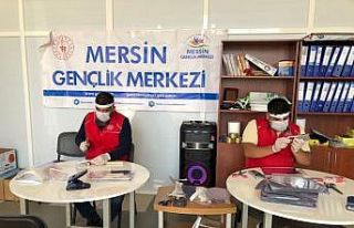 Mersin Gençlik Merkezi, sağlık çalışanları...