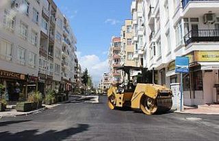Mersin’de yol yapım, bakım ve onarım çalışmaları...
