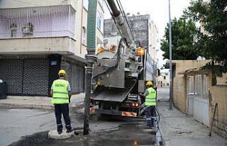 MESKİ, sokağa çıkma yasağı döneminde de çalışmalarına...