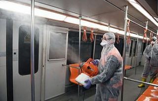 Metro ve Ankaray’da kesintisiz hijyen