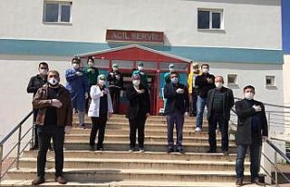 MHP Osmaneli İlçe Teşkilatından sağlık çalışanlarına...