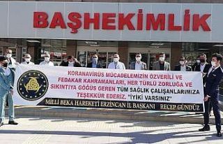 Milli Beka Hareketi Erzincan teşkilatından sağlık...