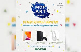 MopArt resim yarışması başladı