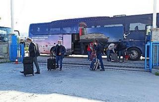 Moritanya ve Senegal’den gelen Türk vatandaşları...