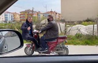 Motosiklette böyle seyahat ettiler: "Sosyal...