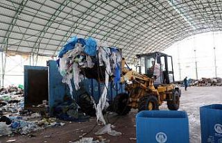 Mudanya Belediyesi 80 ton atığı ekonomiye kazandırdı