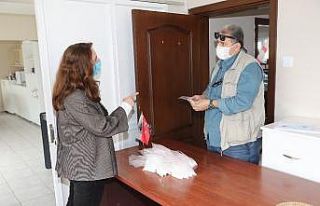 Mudanya Belediyesi’nden ücretsiz dezenfektan