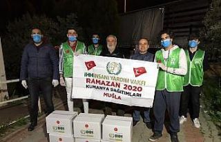 Muğla İHH Şubesi gıda yardımlarını sürdürüyor
