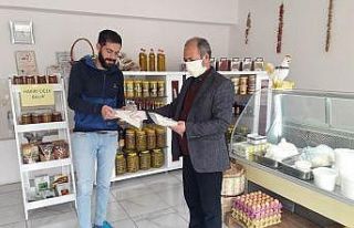 Muhtardan ücretsiz maske
