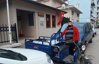 Muhtarın vefâ timi iş başında